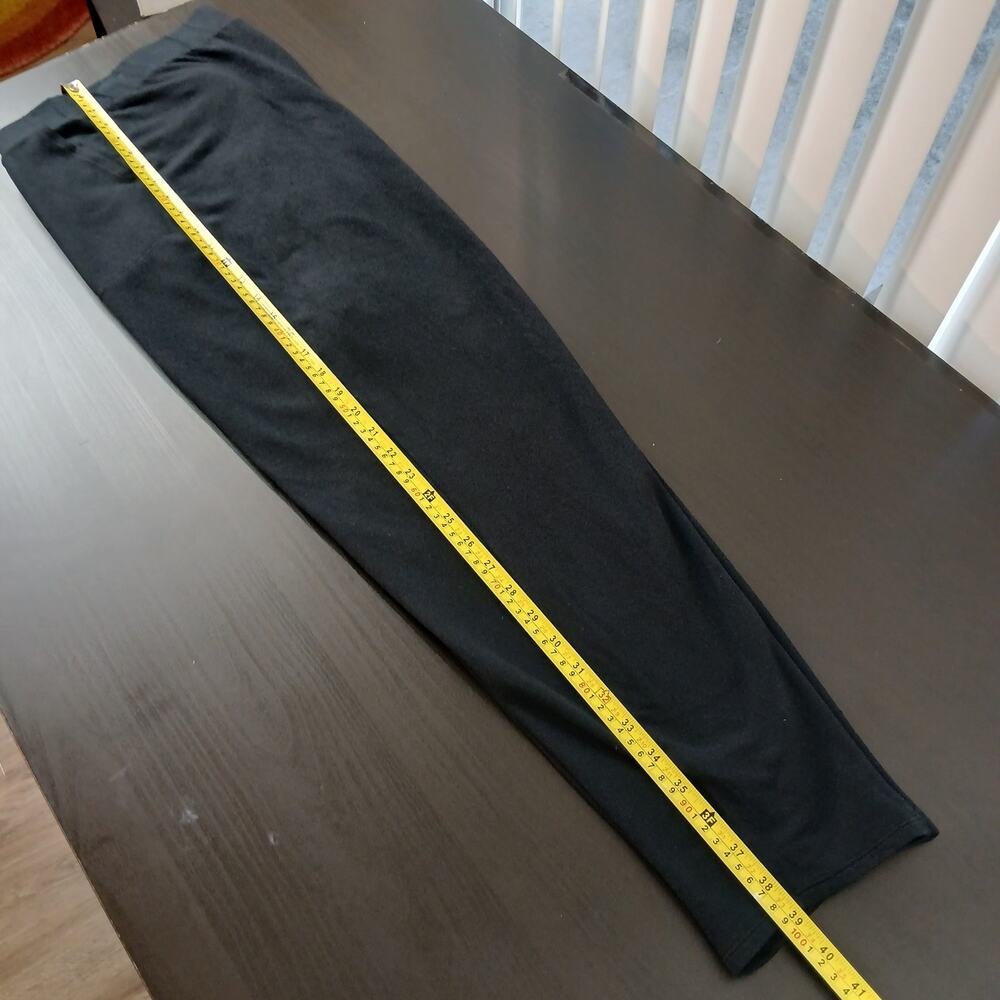 Torrid Full-Length Fleece-Lined Pocket Legging 5 black stretch plus comfy lounge - Picture 11 of 14